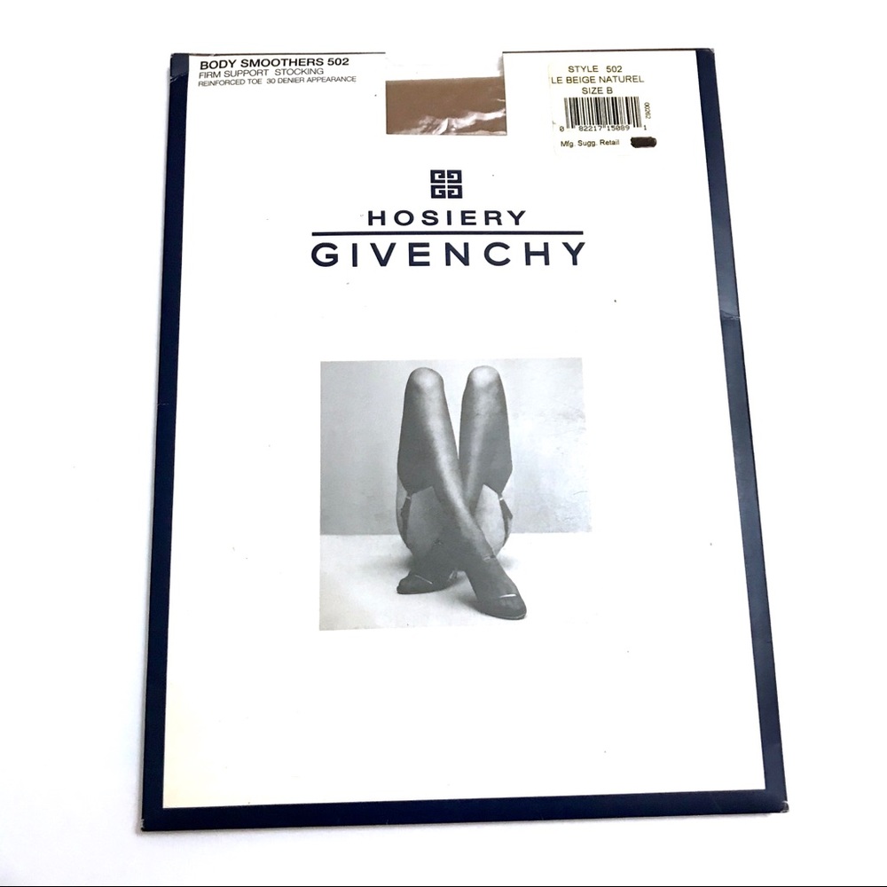 GIVENCHY LE BEIGE NATURAL STOCKINGS SIZE B/M NIB